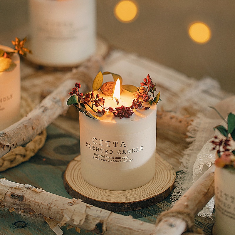 Creative Soy Wax Romantic Aromatherapy Candles-image